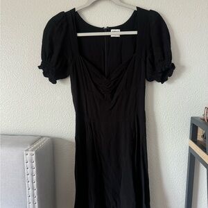 Aritzia Sunday Best Black Dress